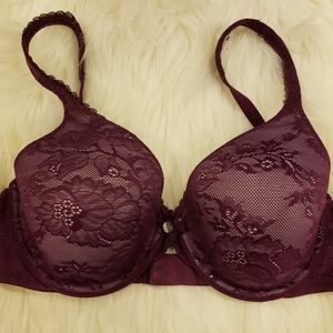 Victoria's Secret Lined Perfect Coverage Bra 32D